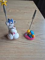 2 foto knijp beeldjes van Diddle, Ophalen of Verzenden, Gebruikt, Beeldje of Figuurtje