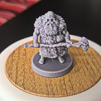 Dungeons & Dragons, D&D, HeroQuest, miniature Human druid, Hobby en Vrije tijd, Ophalen of Verzenden, Zo goed als nieuw, Overige soorten