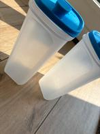 Tupperware Bussen/Trommels - Set van 2, Ophalen of Verzenden, Gebruikt, Blauw, Bus of Trommel