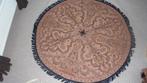 ronde worteldoek - kleed. doorsnee 150cm, Antiek en Kunst, Antiek | Kleden en Textiel, Ophalen of Verzenden