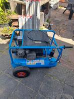 Compressor 2x10 lt, Ophalen, Gebruikt, 10 bar of meer, 200 tot 400 liter/min