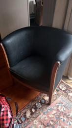 Barok fauteuil leder ophalen in tilburg, Ophalen of Verzenden, Zo goed als nieuw