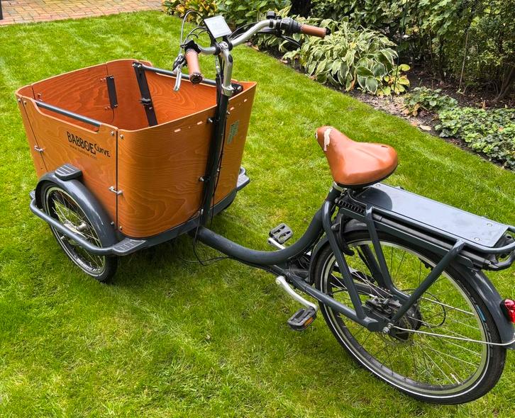 Babboe curve e, Fietsen en Brommers, Fietsen | Bakfietsen, Gebruikt, 2 kinderen, Elektrisch, Ophalen