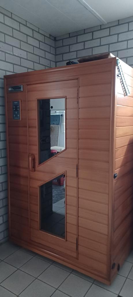 2 persoons infrarood cabine met lange golf, Sport en Fitness, Sauna, Ophalen