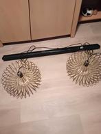 Moderne hanglamp met 2 lampen, Ophalen, Zo goed als nieuw, Metaal, Modern