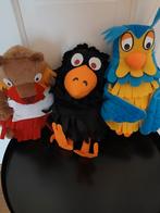 Fabeltjeskrant Handpoppen knuffel - Uil en Bever - Nieuw, Ophalen of Verzenden, Nieuw, Overige typen