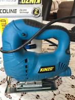 Decoupeerzaag Kinzo met verstekbak, Doe-het-zelf en Verbouw, Gereedschap | Zaagmachines, Ophalen of Verzenden, Minder dan 600 watt