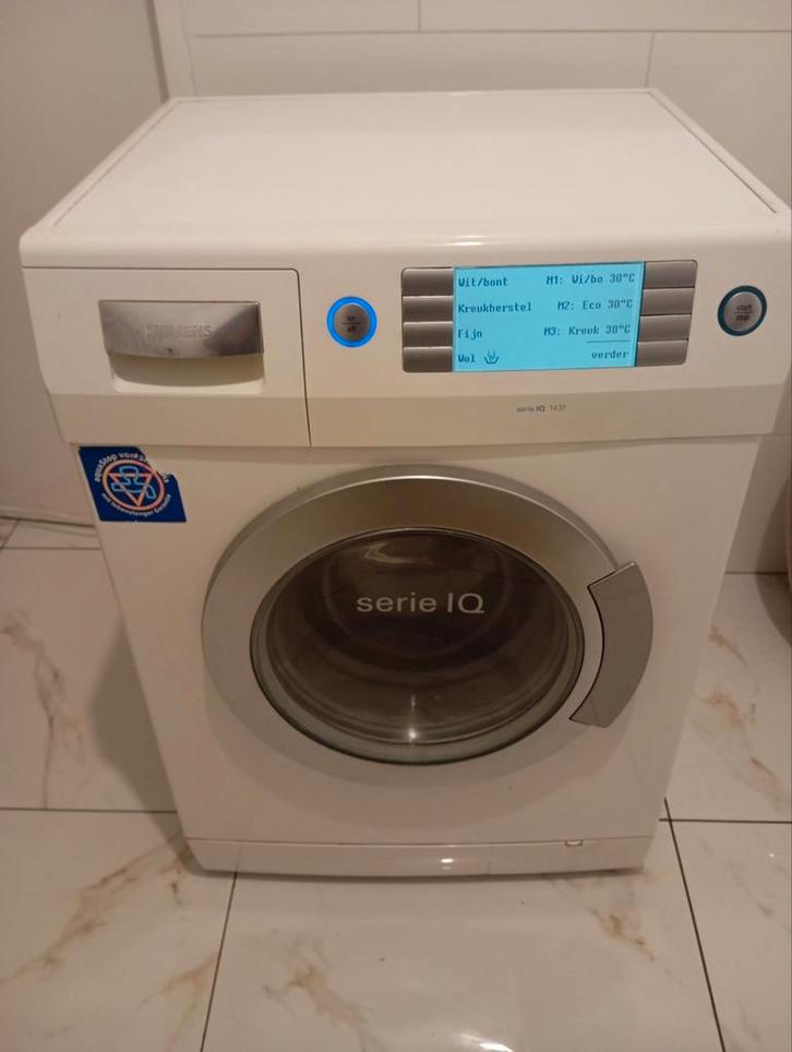 Wasmachine Siemens iQ 1431, Witgoed en Apparatuur, Wasmachines, Zo goed als nieuw, 6 tot 8 kg, 85 tot 90 cm, 1200 tot 1600 toeren