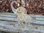 Zeer mooie geblazen glaze olifant murano glas, Ophalen of Verzenden, Zo goed als nieuw, Dier