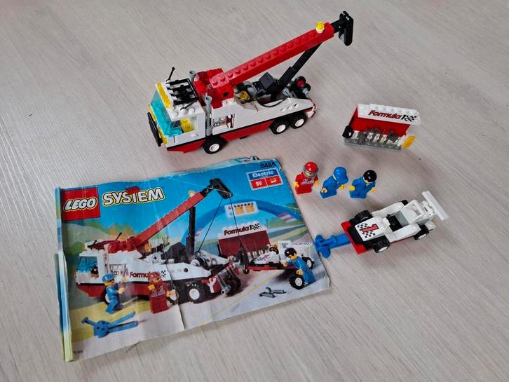 lego F1 hauler 6484, Kinderen en Baby's, Speelgoed | Duplo en Lego, Gebruikt, Ophalen