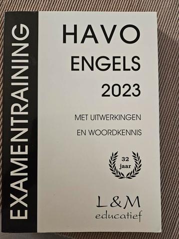 Examenbundel - Examentraining Havo Engels 2023 beschikbaar voor biedingen