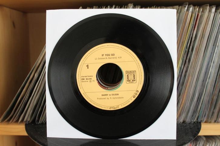 7" Single Barry & Eileen - If You Go / Mama, Don't Leave Me, Cd's en Dvd's, Vinyl Singles, Gebruikt, Single, Pop, 7 inch, Ophalen of Verzenden