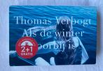 Dwarsligger - Thomas Verbogt - Als de winter voorbij is, Boeken, Ophalen of Verzenden, Zo goed als nieuw, Thomas Verbogt, Nederland