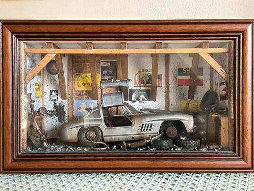 Mercedes Benz 300 SL Diorama, Auto diversen, Overige Auto diversen, Ophalen