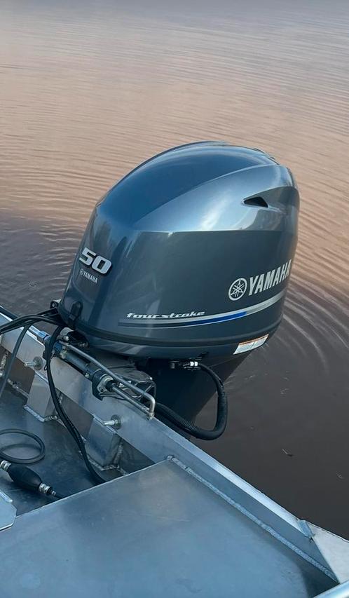 50 pk yamaha, Watersport en Boten, Buiten- en Binnenboordmotoren, Zo goed als nieuw, Benzine, 30 pk of meer, Elektrische start