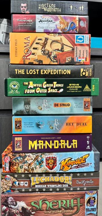 Bordspellen collectie te koop – compleet & netjes beschikbaar voor biedingen