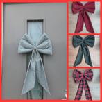 XXL Strik voor Voordeur - handgemaakt - Anti-Rain Behandeld, Diversen, Kerst, Ophalen of Verzenden, Nieuw