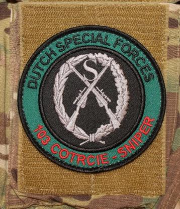 Korps Commandotroepen sniper badge CONTCIE 103 --> KCT beschikbaar voor biedingen