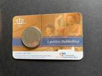 Dubbelkop 1 gulden 1980, Ophalen of Verzenden, Koningin Beatrix, 1 gulden, Losse munt