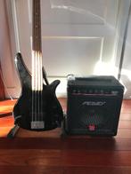 Yamaha basgitaar + versterker, Ophalen, Zo goed als nieuw, Basgitaar, Minder dan 50 watt