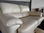 Leatherworld bankstel leer 150=., Ophalen, Gebruikt, Rechte bank, Leer