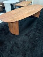Deens ovale eettafel mangohout 300cm naturel, Huis en Inrichting, Tafels | Eettafels, Japandi, Svoiee, Teakhout, 200 cm of meer