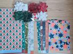 Kerst cadeauzakjes met kerststrikken., Ophalen of Verzenden, Nieuw, Knutselwerk