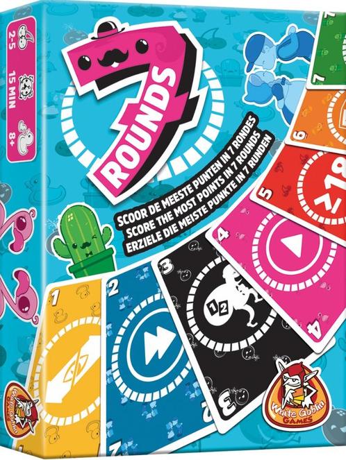 7 Rounds (standaard editie) - Kaartspel | 40% korting, Hobby en Vrije tijd, Gezelschapsspellen | Kaartspellen, Nieuw, Een of twee spelers