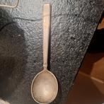 Antieke zilveren lepel met inscriptie, Antiek en Kunst, Antiek | Bestek, Ophalen of Verzenden