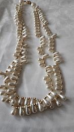 Elegante  vintage stijl  parelketting, Verzenden, Zo goed als nieuw, Overige materialen