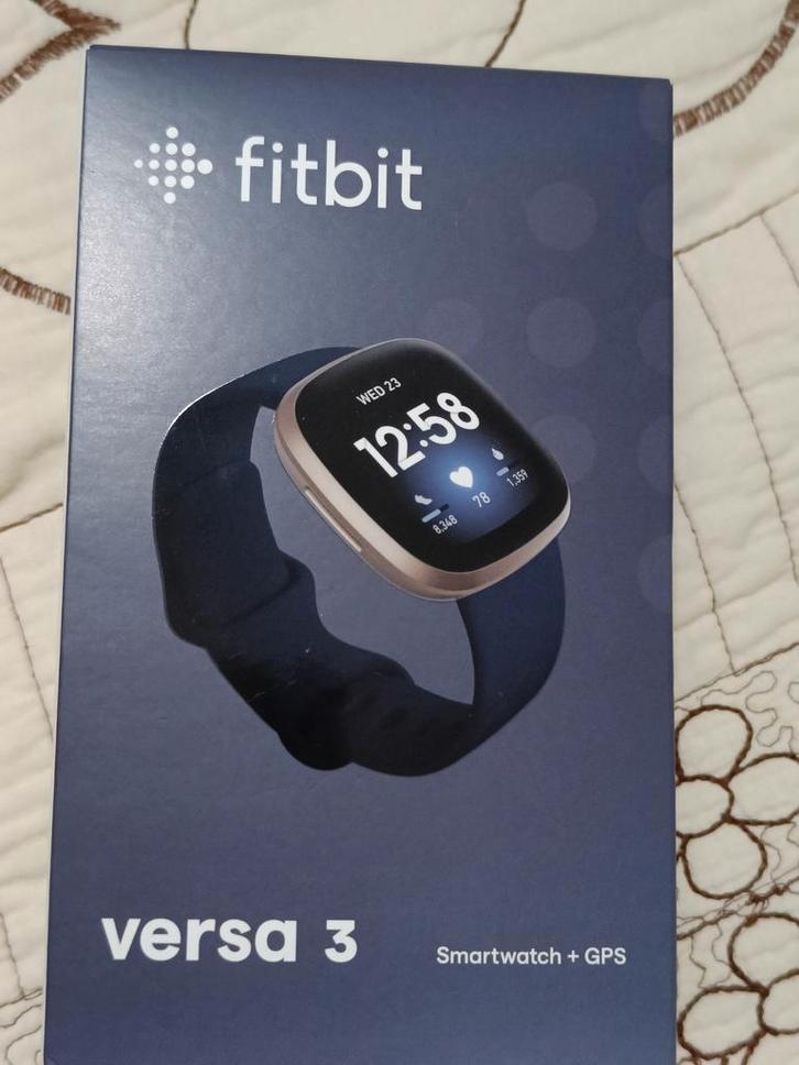 Fitbit - Versa3, Sieraden, Tassen en Uiterlijk, Smartwatches, Gebruikt, Android, Ophalen