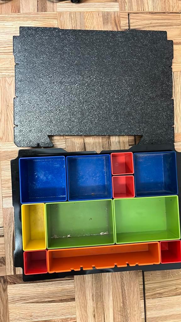 Sorteerbakjes sets Festool Systainer 1, Doe-het-zelf en Verbouw, Gereedschapskisten, Zo goed als nieuw, Ophalen of Verzenden
