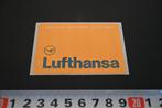 sticker Duitsland  LUFTHANSA *, Ophalen, Zo goed als nieuw