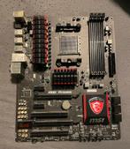 Msi 970 Gaming moederbord met cpu koeler, Ophalen, Zo goed als nieuw, AMD, DDR3