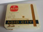 Sigarenblik - AGIO Java Agio City, Ophalen of Verzenden, Gebruikt, Tabaksdoos of Verpakking