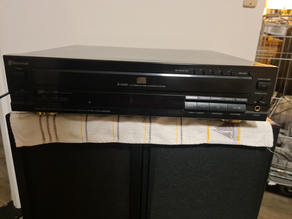 Sherwood CDC 5030 R 5, Audio, Tv en Foto, Ophalen, Zo goed als nieuw, Overige merken, Wisselaar