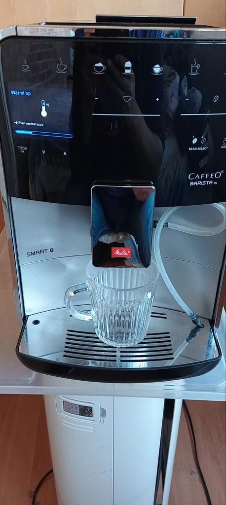 Melitta Barista TS Smart espressomachine bluetooth, Witgoed en Apparatuur, Koffiezetapparaten, Zo goed als nieuw, Gemalen koffie