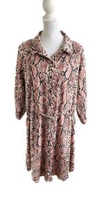 SALE Mooie jurk van Paprika 50, Kleding | Dames, Grote Maten, Jurk, Ophalen of Verzenden, Zo goed als nieuw, Roze