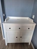 Witte Commode & Ledikant Set, Gebruikt, 50 tot 70 cm, Ophalen of Verzenden, 100 cm of meer