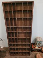 Leuke vintage houten letterbak, Ophalen of Verzenden