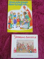 Oude/ Vintage SINTERKLAASBOEKJES 2 stuks oa Freddie Langeler, Ophalen of Verzenden