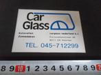 sticker heerlen carglass car glass autoruiten zonnedaken, Verzamelen, Stickers, Ophalen, Zo goed als nieuw