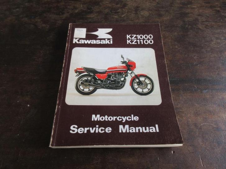 Kawasaki KZ1000 KZ1100 Z1000 Z1100 manual werkplaatshandboek, Motoren, Handleidingen en Instructieboekjes, Kawasaki, Ophalen of Verzenden