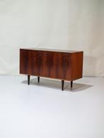 Dressoir palissander sideboard Deens vintage 1960s, Ophalen, Met deur(en), 100 tot 150 cm, Zo goed als nieuw