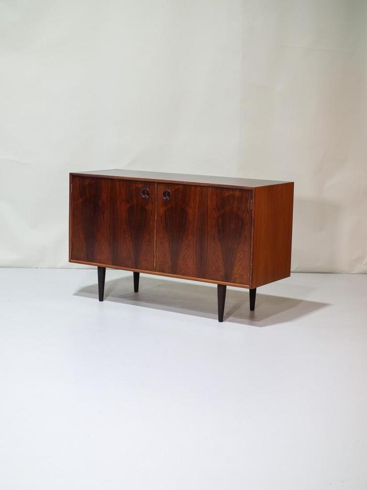 Dressoir palissander sideboard Deens vintage 1960s, Huis en Inrichting, Kasten | Dressoirs, Zo goed als nieuw, 100 tot 150 cm