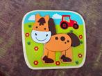 Houten puzzel paard, Kinderen en Baby's, Speelgoed | Kinderpuzzels, Ophalen, Zo goed als nieuw, Van hout, Minder dan 10 stukjes