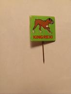 Vintage King Rexi Hond Bokser 1960+ Speldje, Ophalen of Verzenden, Zo goed als nieuw, Gebruiksvoorwerp