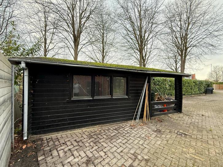 Gratis Houten Tuinhuis - Zelf Afbreken voor 26 dec, Tuin en Terras, Tuinhuizen, Gebruikt, Overige typen, Hout, 250 tot 500 cm