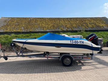 Te koop: Sensation 1700BR (2003) met Mercury 40PK 4-takt  beschikbaar voor biedingen