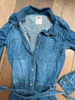 Leuke Levi's denim jumpsuit maat 152 zgan, Broek, Meisje, Levi’s, Ophalen of Verzenden